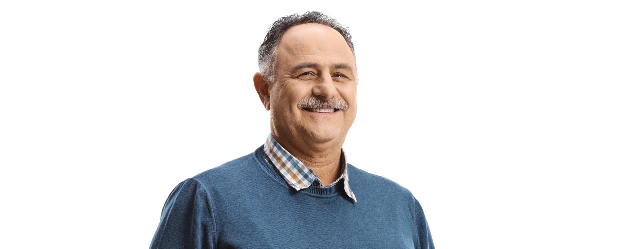 Mann - Kopfzeile Inserat