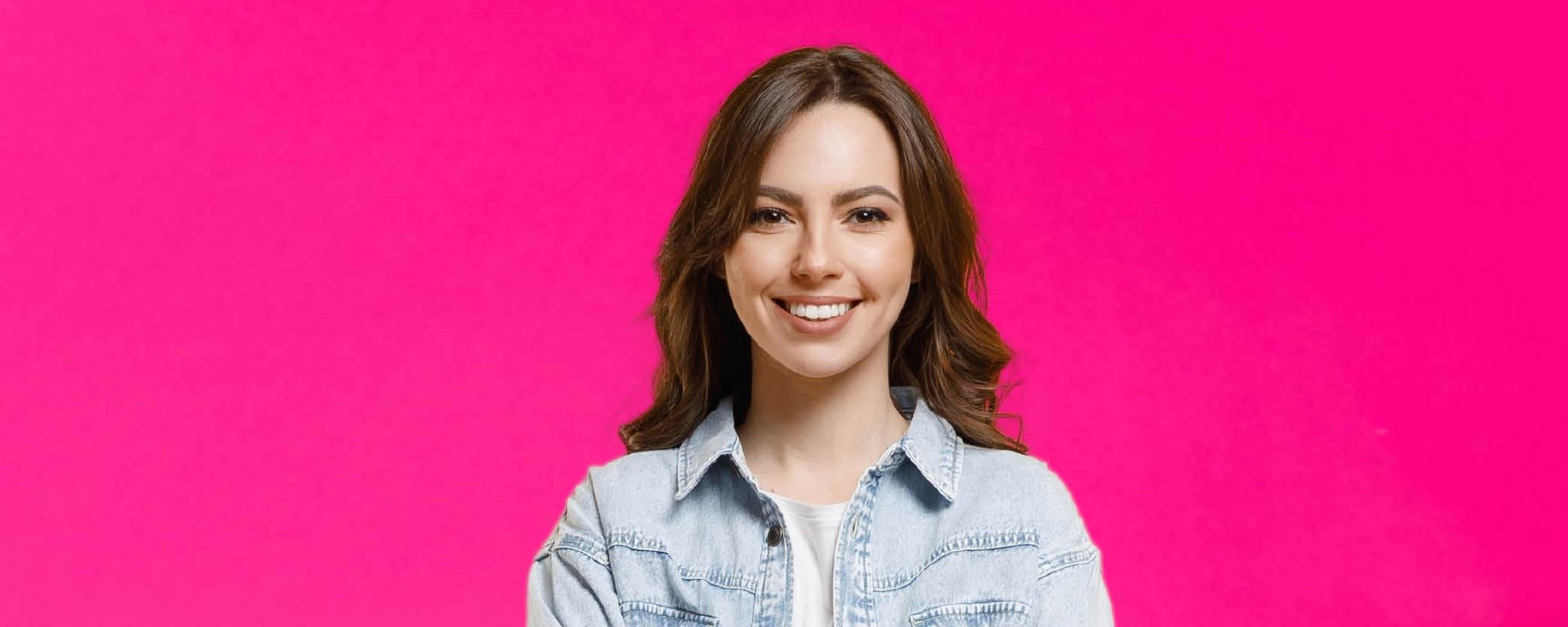 Frau - Kopfzeile Inserat